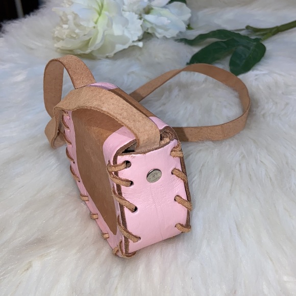 Hand Tooled / Crafted Leather Mini Bag for Girls - Picture 8 of 17